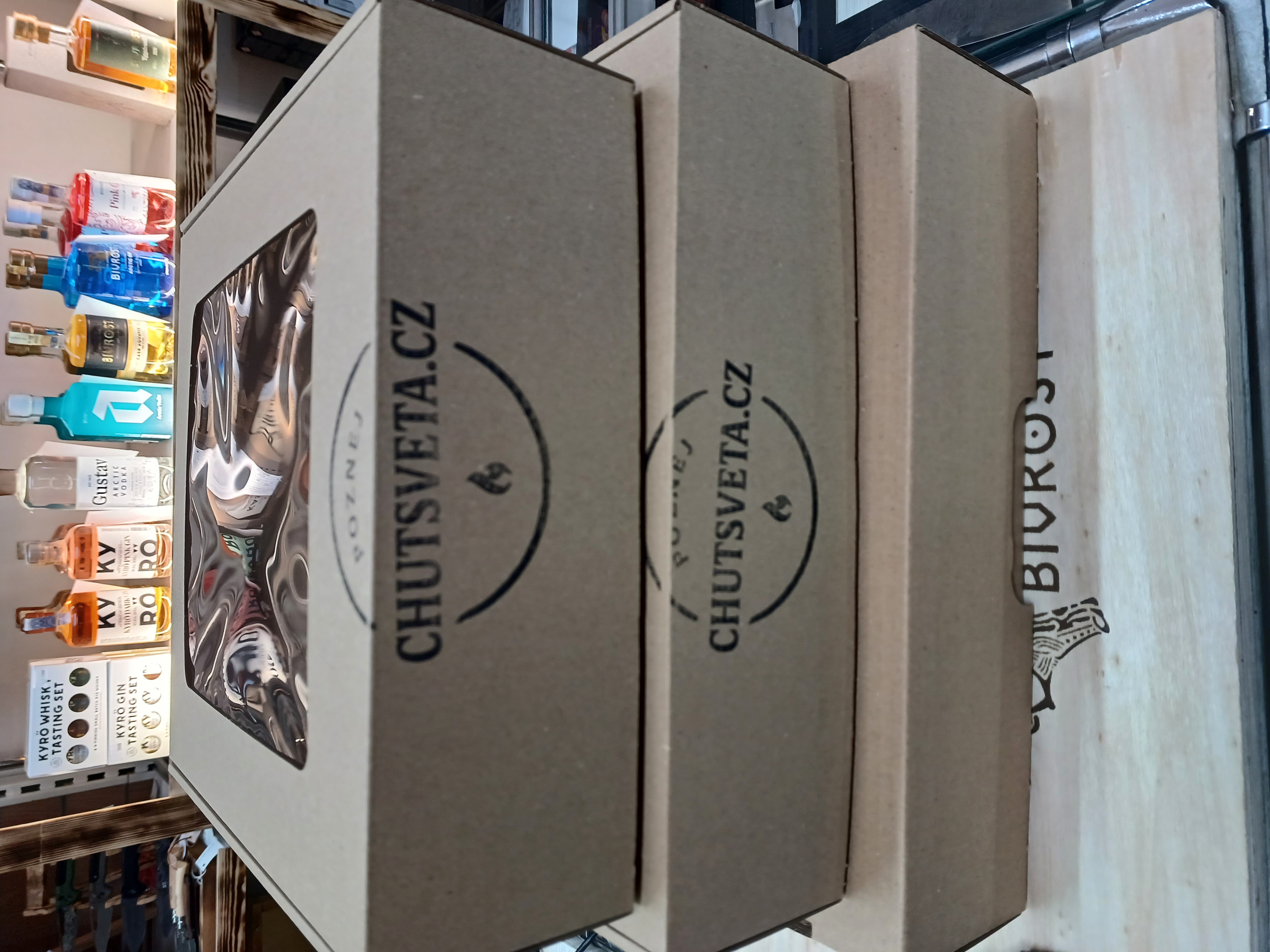 Dárková krabička s produkty Chutí světa